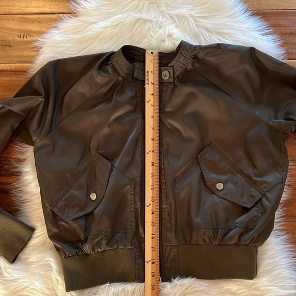 Free people army green bomber jacket Sz XS - Picture 7 of 14